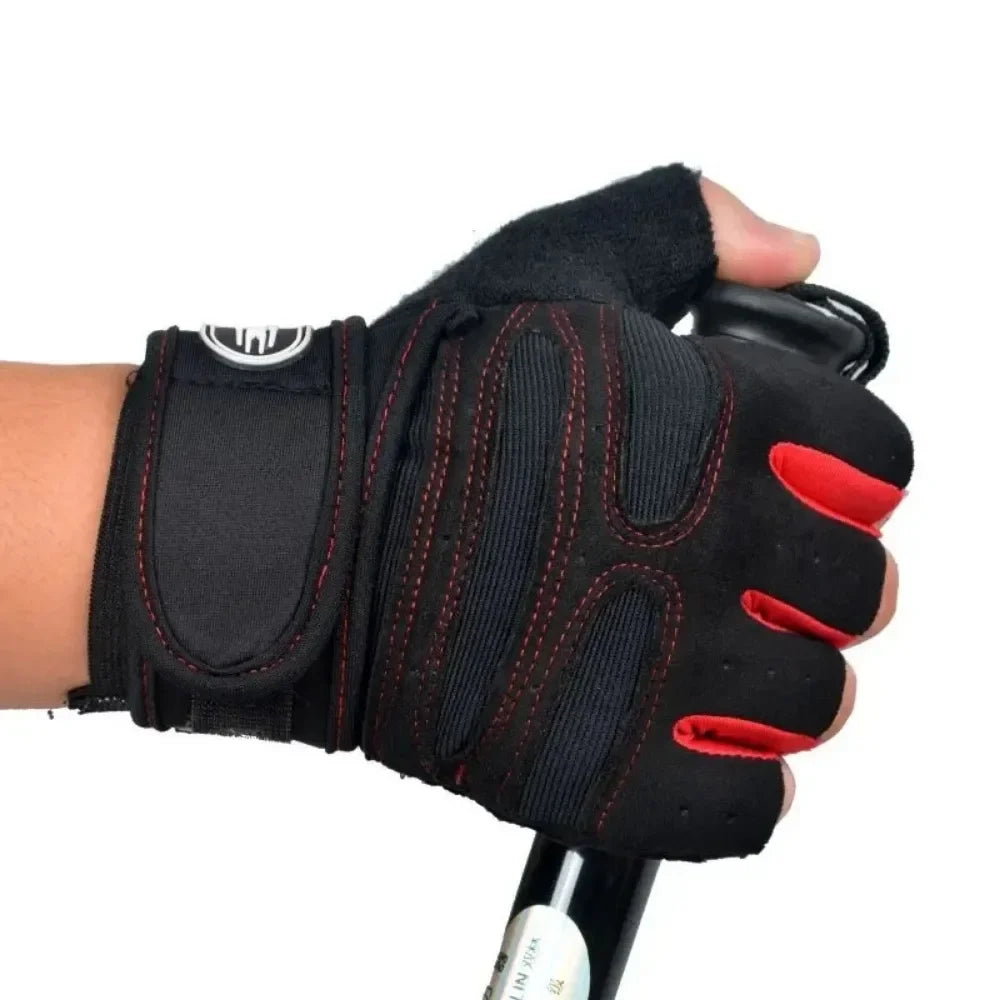 Half-Finger Performance Training Gloves with Wrist Support