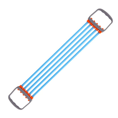 5-Band Chest Expander – Removable Resistance Bands for Pilates, Push-Ups & Full-Body Muscle Training