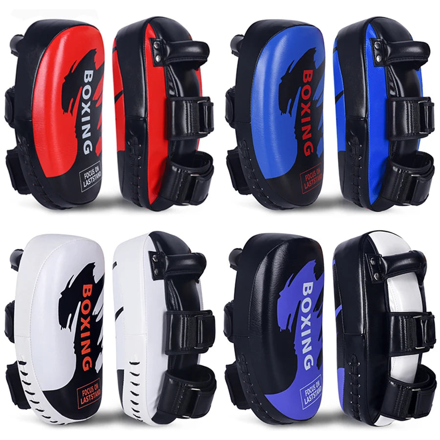 PU Leather Boxing Kicking Pad – Hand & Foot Target for Muay Thai, Taekwondo & MMA Training