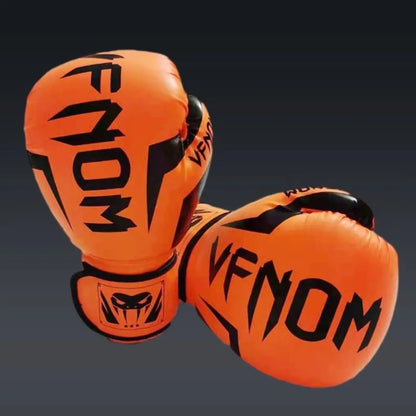 Professional Boxing Gloves – PU Leather, Breathable, 6-16oz – Muay Thai, Sanda, Taekwondo Training