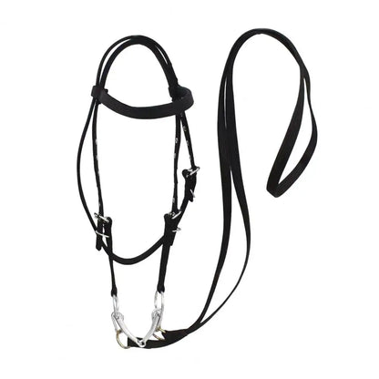 Adjustable Plush Padded Horse Halter - Training Equestrian Accessory with Buckle
