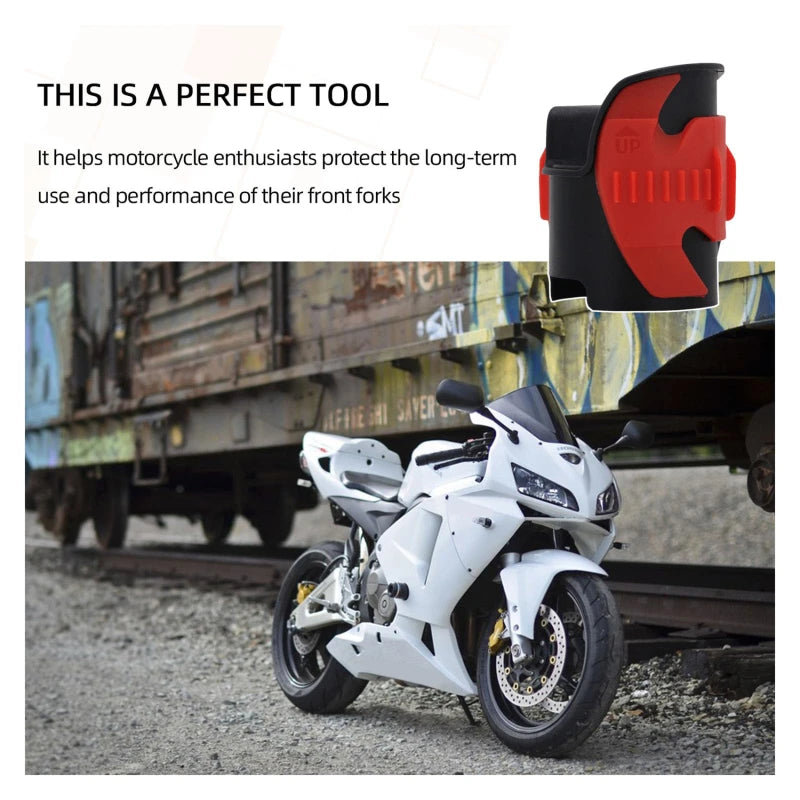 Motorcycle Inverted Fork Shock Absorber Cleaning Tool - Mud Remover & Maintenance Repair Tool