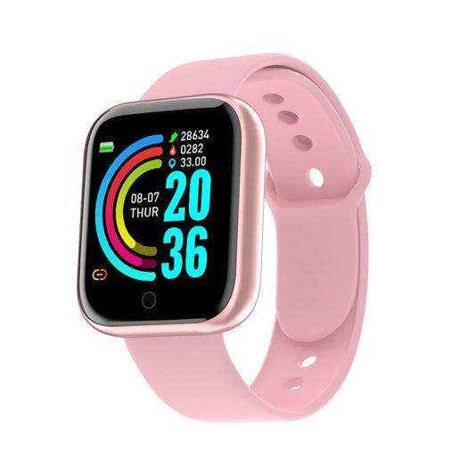 Multifunctional Smart Watch for Men & Women - Bluetooth Connected - Y68 Smartwatch D20