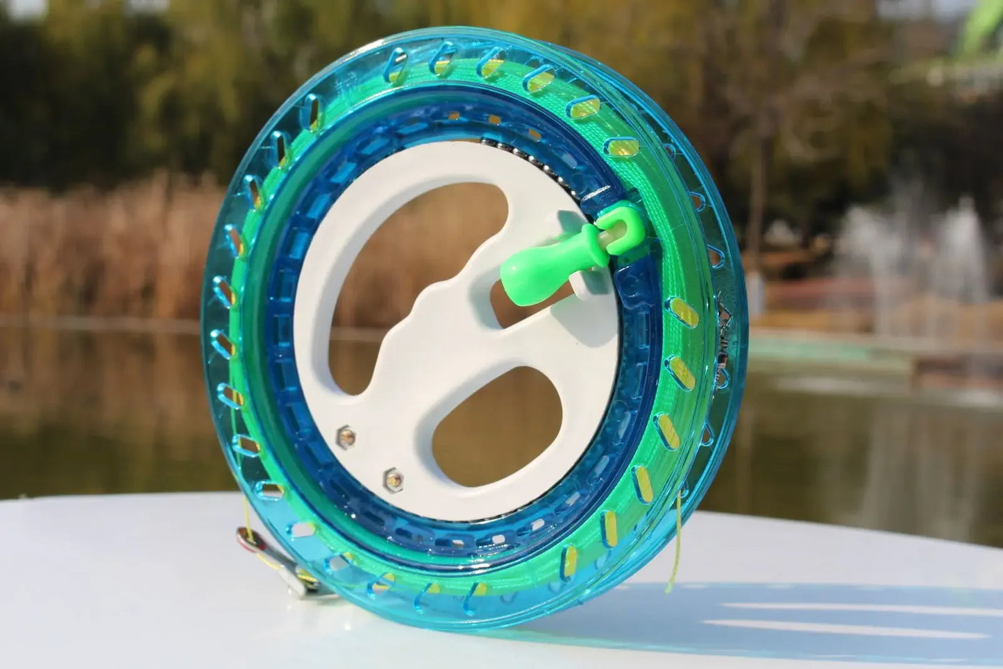 Professional 16cm ABS Kite Reel with 100m Line - Durable Kite Wheel for Eagle, Delta & Various Kites - Kids & Adults