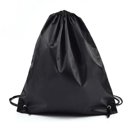 Large Capacity Drawstring Backpack - Sports String Bag for Gym, Swim & Beach - Women & Men
