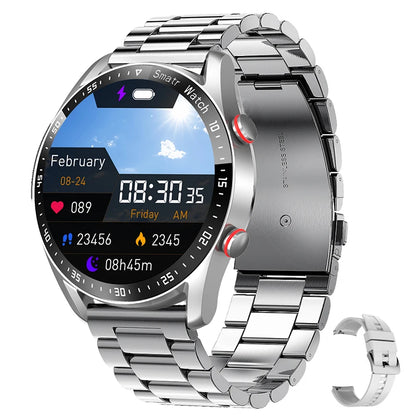 GT Series Smart Watch - HD Screen with Bluetooth Call, GPS Tracker, Heart Rate Monitor & IP68 Waterproof for Men & Women