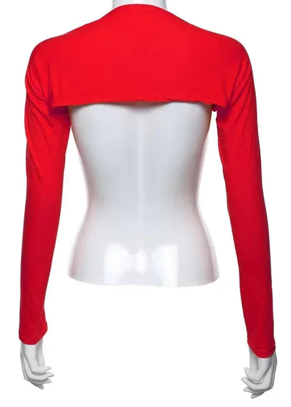 Muslim Arm Sleeves for Women - One Piece Shrug Bolero Cover - Ramadan Prayer Wear - 20 Colors Available