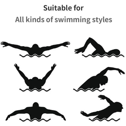 Swimming Training Resistance Belt - 4M Elastic Tether Harness with Stationary Leash for Pool Exercise and Swim Training Accessories