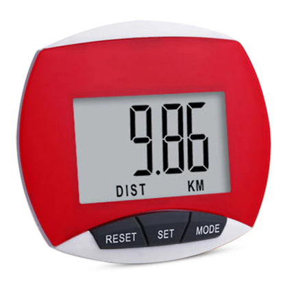 LCD Clip-On Pedometer - Accurate Step Counter with Distance & Calorie Tracking