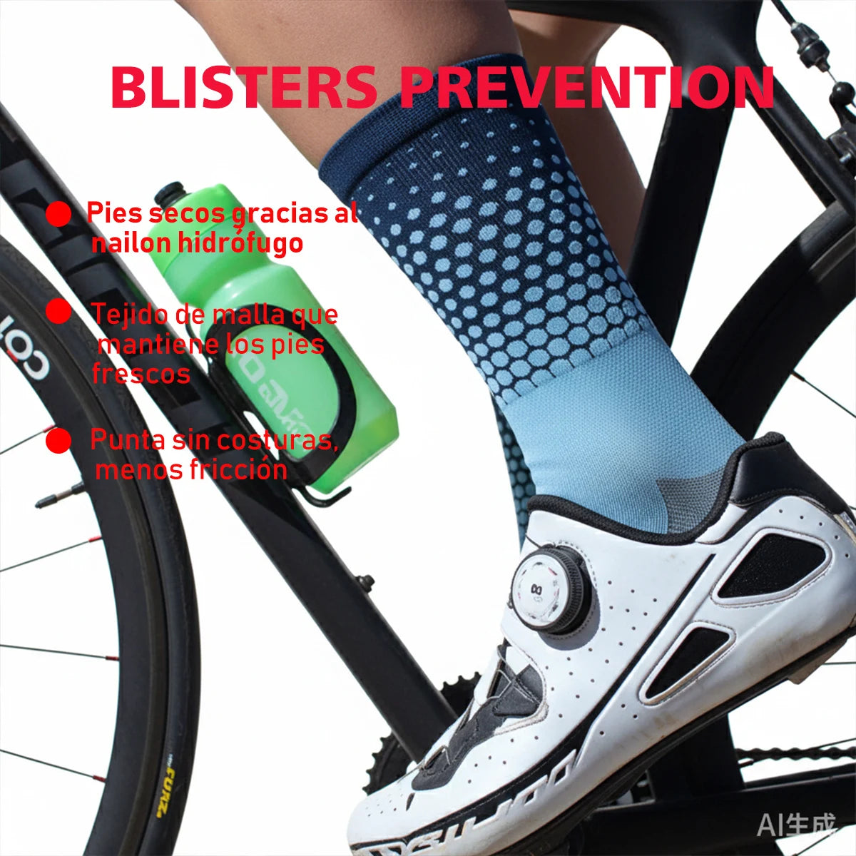 Performance Compression Athletic Socks - Multi-Sport High-Elastic Design