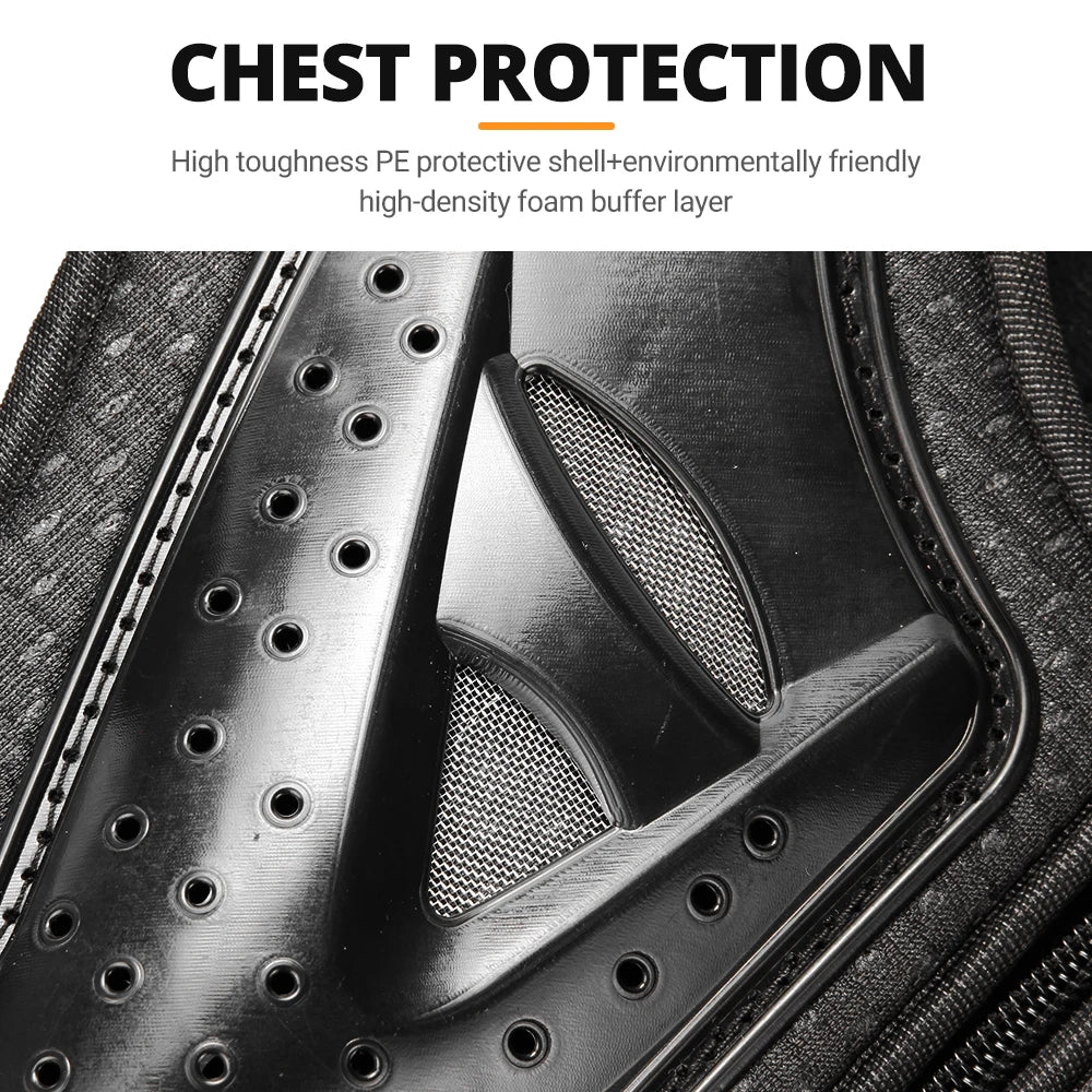 Men's Full Body Motorcycle Armor Jacket - Motocross Enduro Protective Equipment