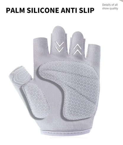 Lightweight Workout Gloves with Excellent Grip - Unisex - Weightlifting, Cycling, Exercise, Training, Fitness & Rowing
