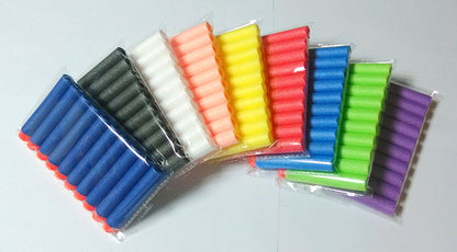 Soft EVA Foam Darts 7.2cm - 100 Pack Refill Bullets for Toy Blasters