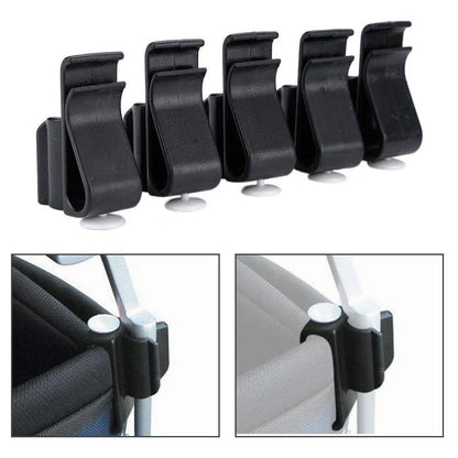 Golf Putter Holder Clips - 10PCS Fixed Golf Club Buckle Organizer for Bag Storage & Swing Training Accessories