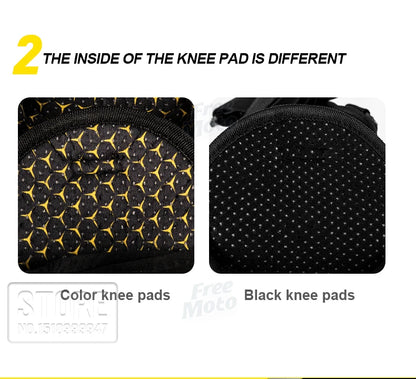 Motorcycle Knee and Elbow Protection Guards - Motocross Off-Road Racing MTB Pads