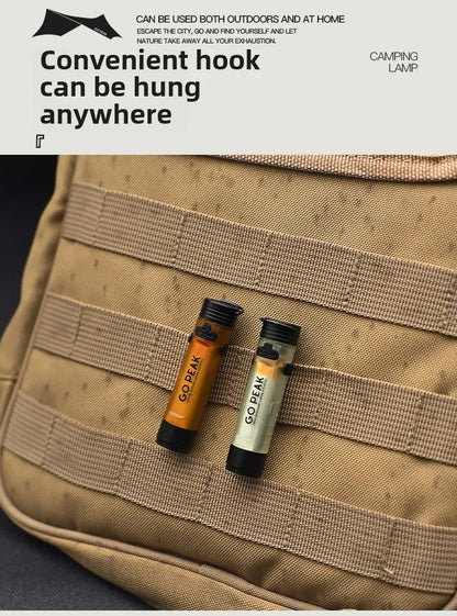 USB Rechargeable LED Mini Flashlight - Gopeak Pocket Keychain Torch with 5050 Chip, Long Endurance for Outdoor Hiking Camping Emergency Trail