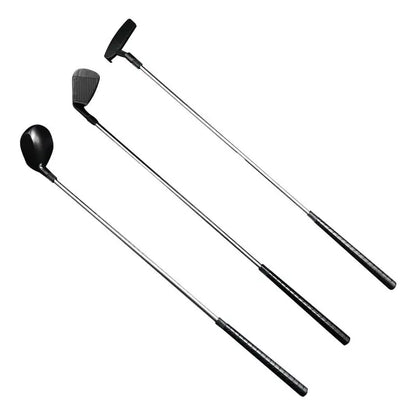 Toddler Golf Clubs - Stainless Steel Golf Putters for Kids - Detachable & Multifunctional - Portable Golf Training Supplies