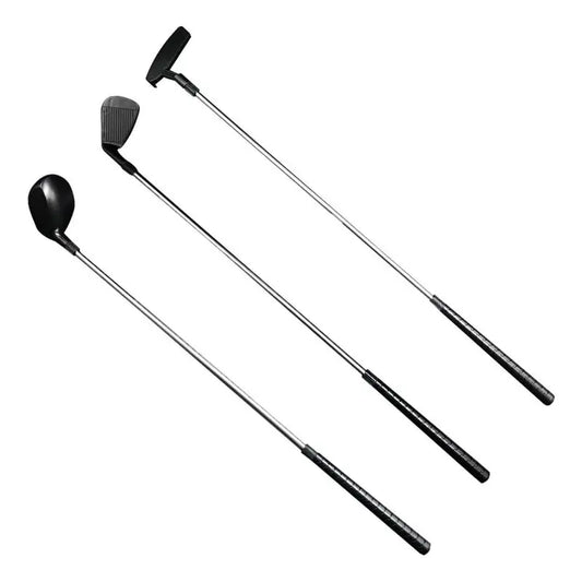 Toddler Golf Clubs - Stainless Steel Golf Putters for Kids - Detachable & Multifunctional - Portable Golf Training Supplies