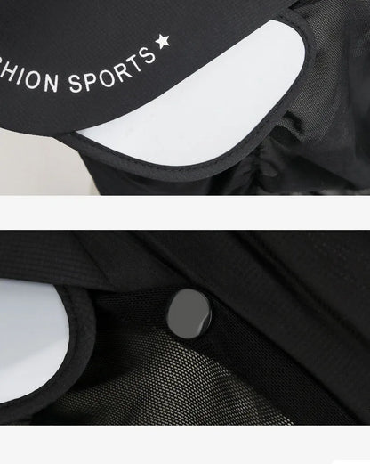 360° Portable Fishing Sun Hat - Detachable Adjustable Outdoor Sun Protection for Cycling & Hiking