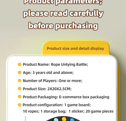 Rope Knot Puzzle Challenge - Logic Training Game for Kids (2025)