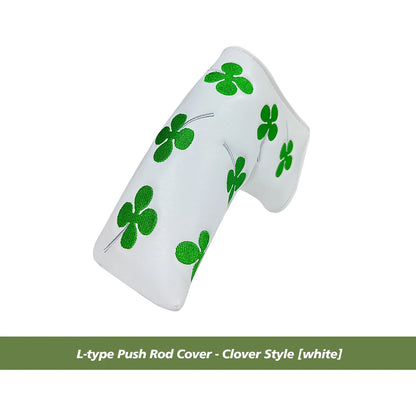 Golf Blade Putter Cover - Multiple Style Headcover with Magnetic & Hook-and-Loop Closure, Club Protective Headgear