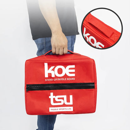 Adjustable Paddleboard Deck Cooler Storage Bag - Sealed Zipper Food Bag for Stand-Up Paddle Boards