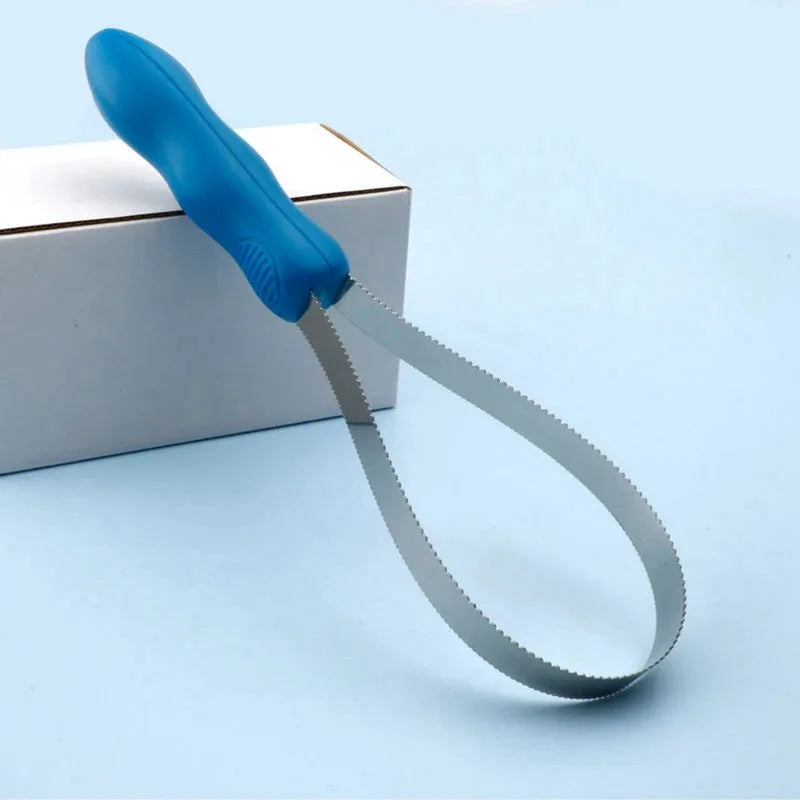 Non-Slip Equestrian Sweat Scraper - Multi-Purpose Grooming Comb for Horses, Cattle & Dogs