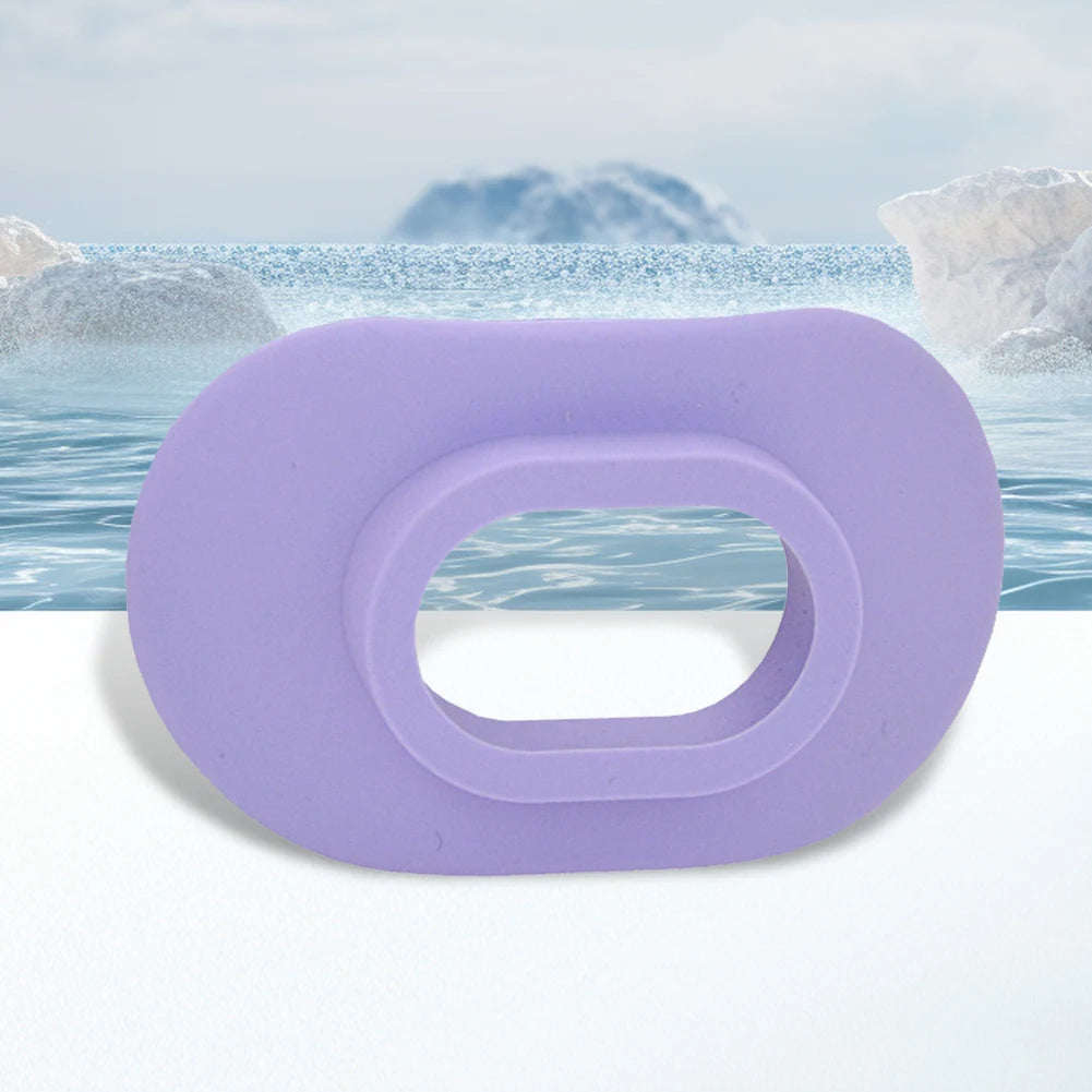 Soft Silicone Snorkel Mouthpiece with Lip Protective Cover - Breathing Tube Accessory for Scuba Diving