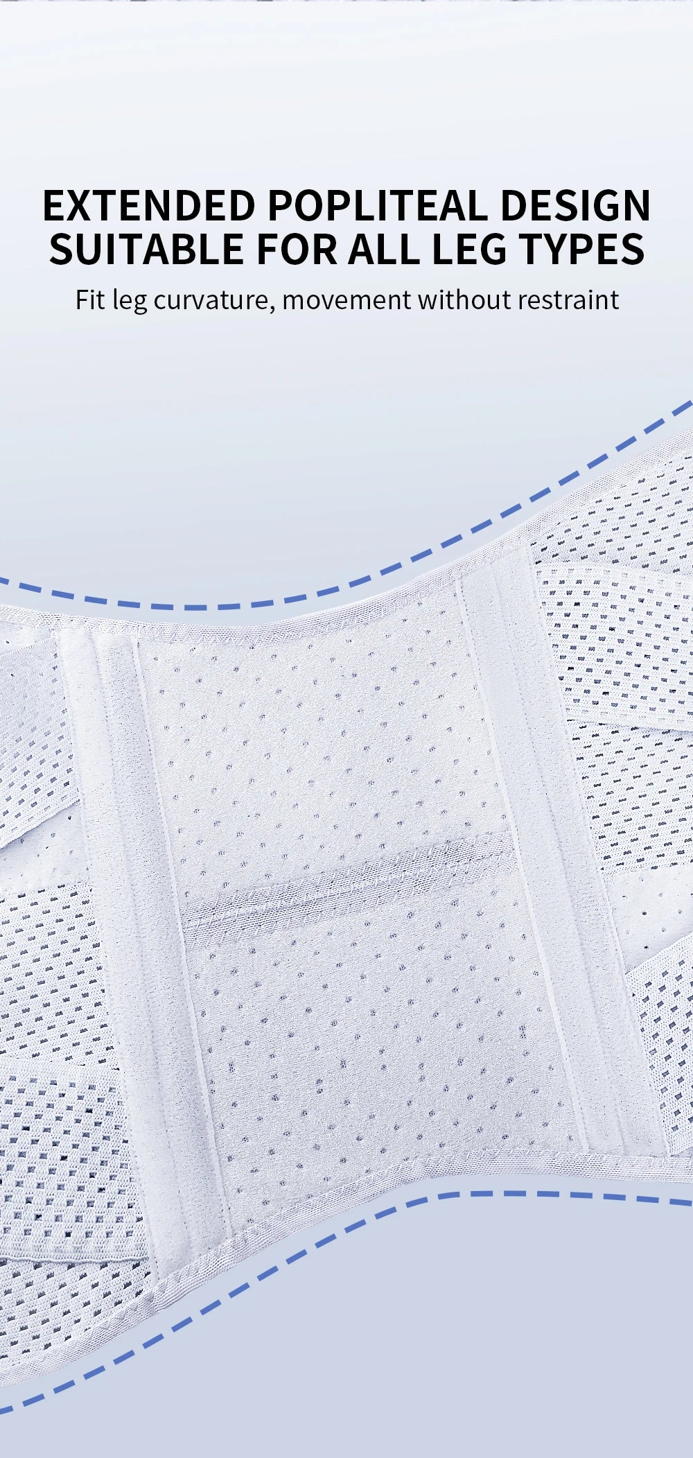 Pressurized Elastic Knee Support - Nylon Compression Knee Brace for Arthritis, Joint Protection & Sports (Men & Women)