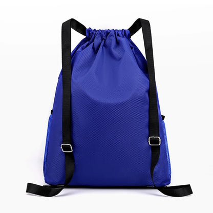 Large Capacity Drawstring Backpack - Sports String Bag for Gym, Swim & Beach - Women & Men