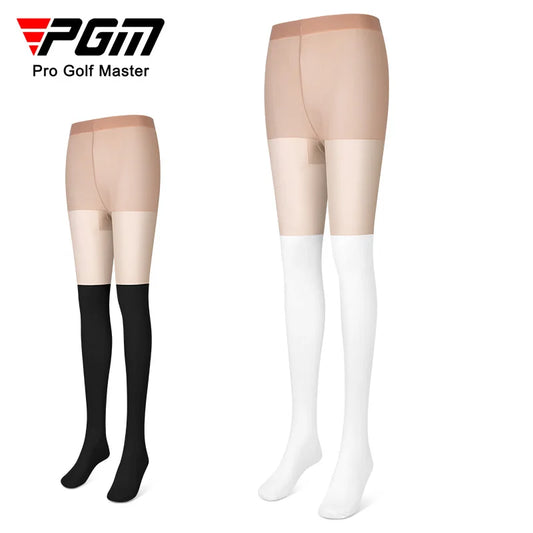 Women's Golf Sunscreen Leggings - Lightweight Breathable Sports Socks with Anti-Hook Silk Splicing WZ023