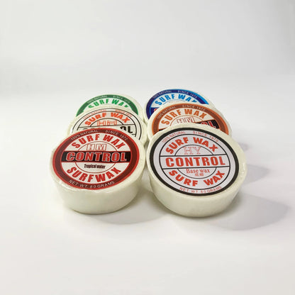 80G Surfboard Wax - Anti-Slip Formula for Warm/Tropical & Cold Water - Compatible with Surfboards, Skimboards & Skateboards