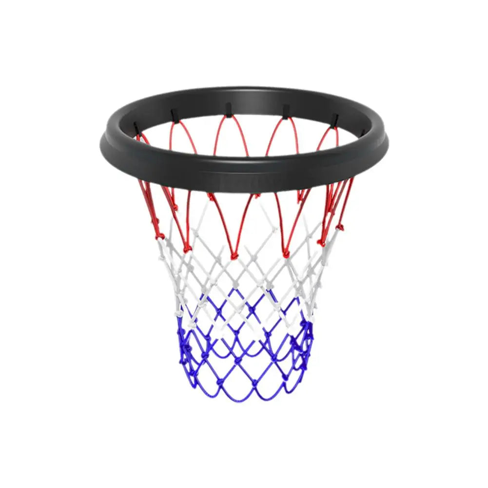 Portable Basketball Net - 45cm/17.72" TPU Professional Hoop Frame - Universal Rimless Basket Accessory