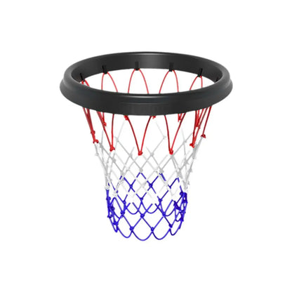 Portable Basketball Net - 45cm/17.72" TPU Professional Hoop Frame - Universal Rimless Basket Accessory