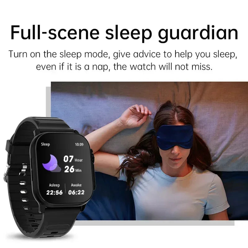 T800 U2 Smart Watch 49mm - NFC, GPS, Bluetooth, Wireless Charging