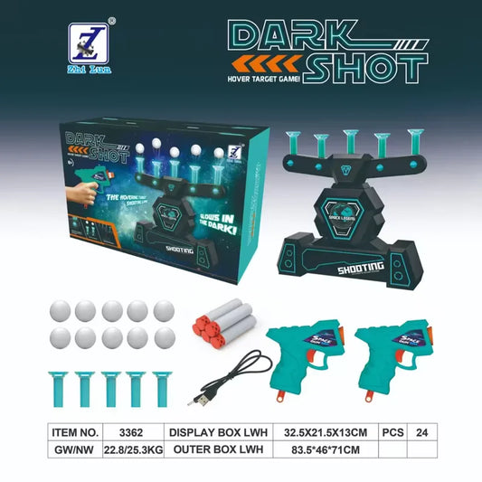 Luminous Electric Floating Target Shooting Set - Soft Foam Competition Game for Kids