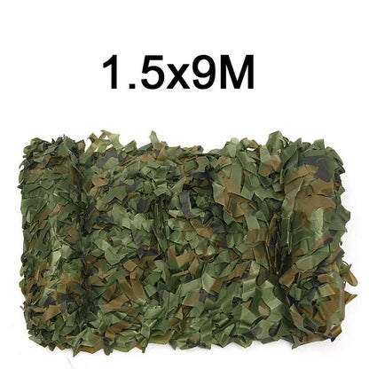 Oxford Polyester Camouflage Netting - 1.5m Wide Camo Net for Hunting, Shooting, Camping & Outdoor Concealment