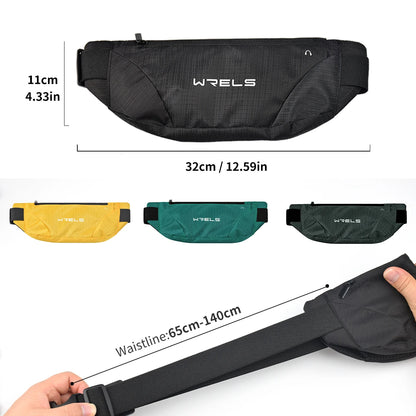 Waterproof Running Waist Bag - Ultra-Thin Elastic Sports Phone Holder for Outdoor Fitness