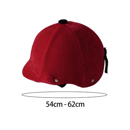 Professional Equestrian Riding Helmet - Adjustable ABS Safety Cap for Horse Riding - Lightweight Protective Gear for Men & Women