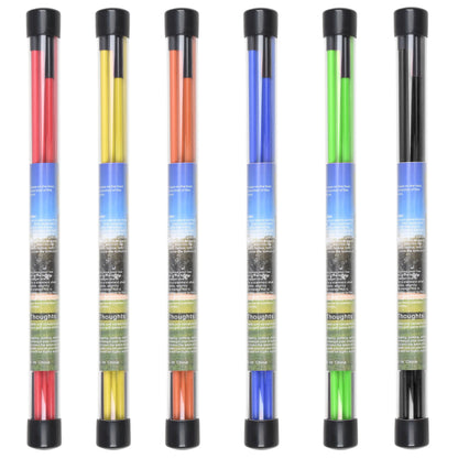 Golf Alignment Sticks - 2 Sets of 48inch Practice Rods - Collapsible & Portable - 6 Colors Available