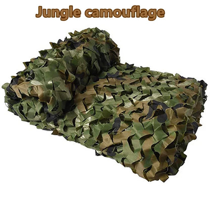 210D Oxford Military Camouflage Netting - Garden Gazebo Sun Shelter Net for Hunting & Outdoor Use