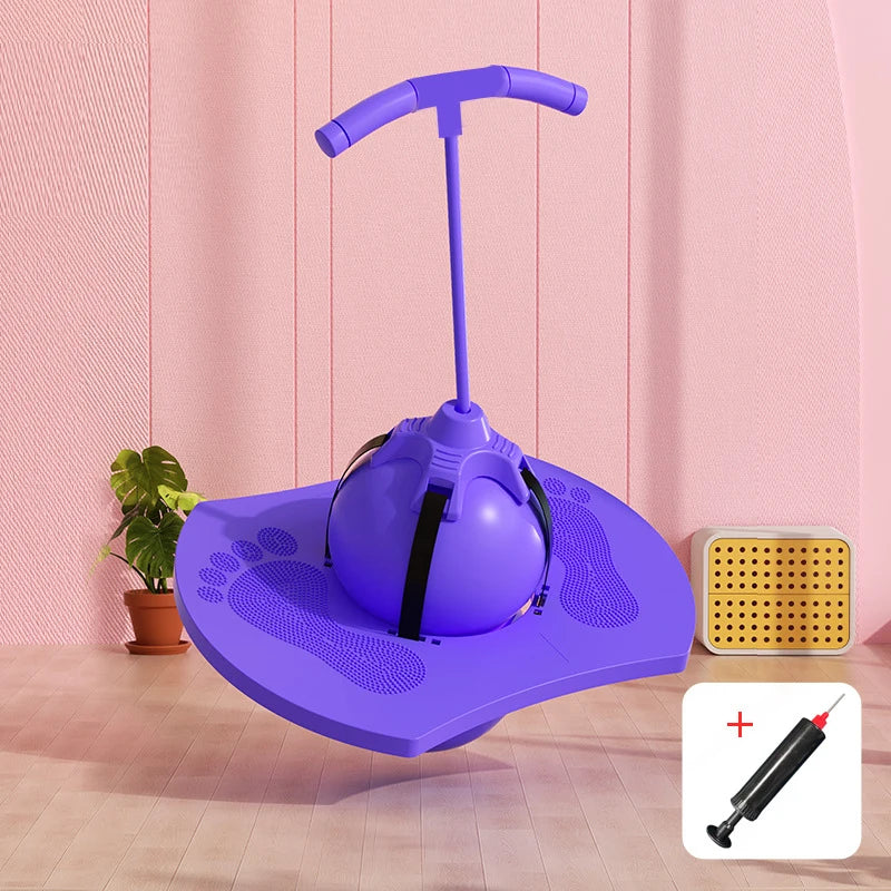 Children's Frog Jump Balance Training Ball - Height Exercise Equipment for High Jump & Coordination