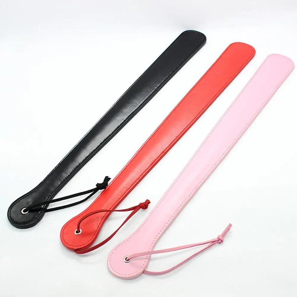 48cm PU Leather Riding Crop for Equestrian Training - Durable Horse Training Whip with Comfortable Grip