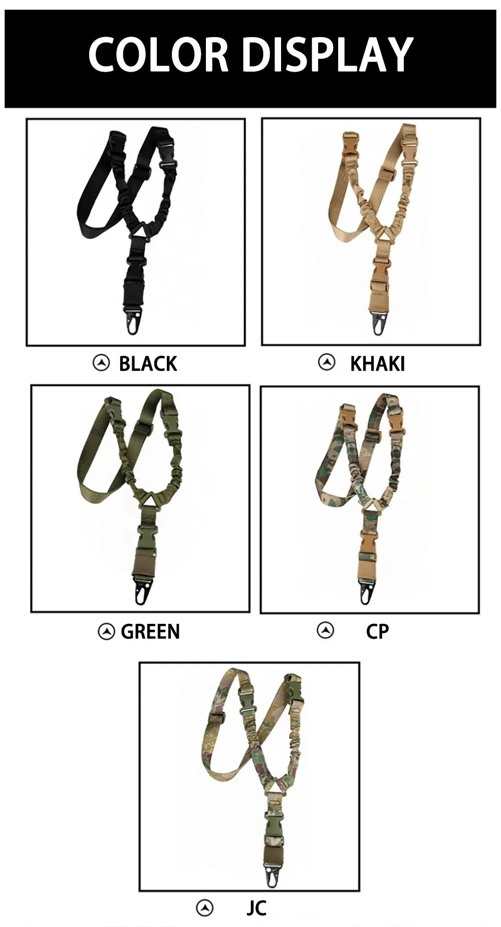Unisex Camouflage Tactical Single-Point Harness - 2025 Outdoor CS Gun Safety Rope with Diagonal Belt for Hunting Sports