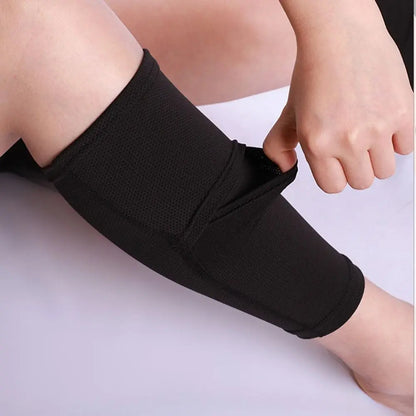 Professional Soccer Shin Guards - Nylon Leg Sleeves with Pocket Protection for Football Training