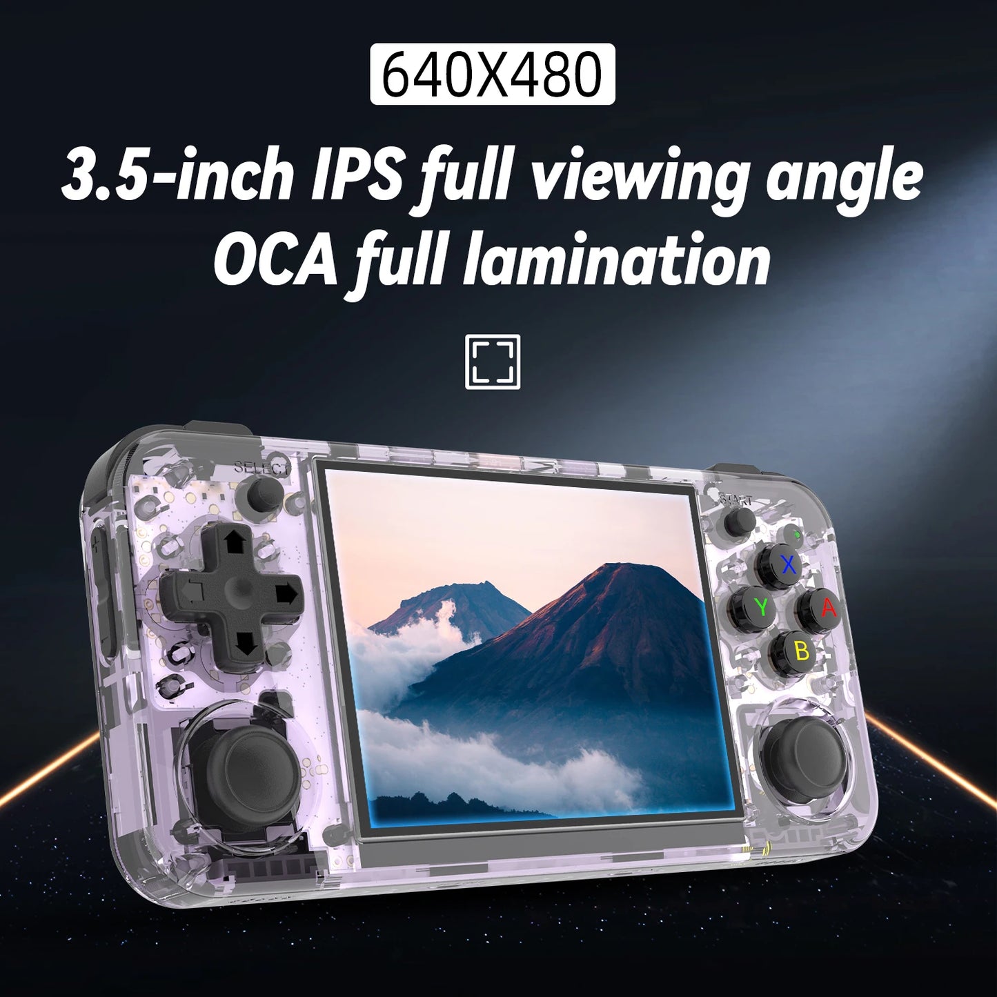 RG35XX H Retro Handheld Game Console - 3.5" IPS Screen - HDMI Output - Linux System - Video Game Simulator