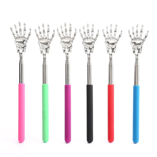 Telescopic Back Scratcher - Portable Extendable Stainless Steel