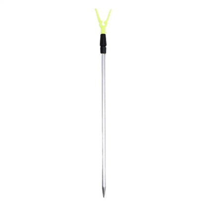 Telescopic Fishing Rod Holder - Adjustable 50-80cm Extending Bankstick Stand with Rod Rest Bracket for Fishing Accessories