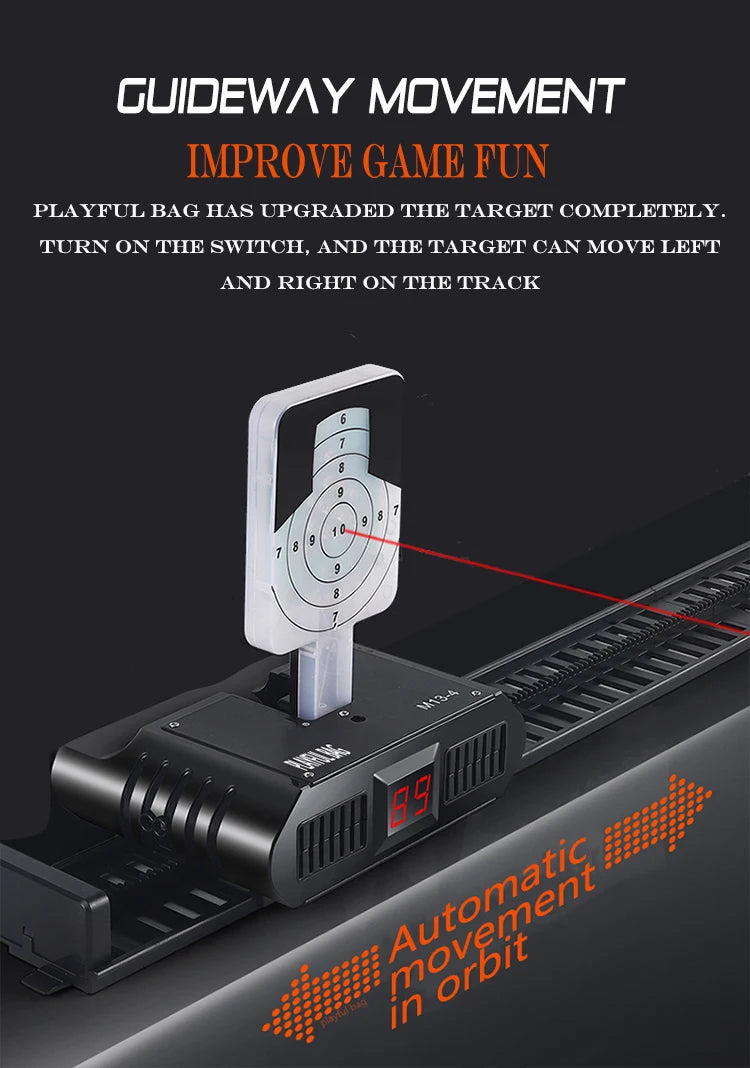 Automatic Laser Target System - Multi-Function Voice Scoring Auto-Reset Training Target