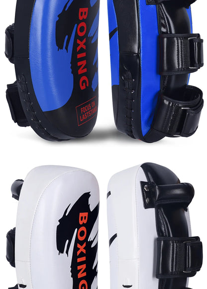 PU Leather Boxing Kicking Pad – Hand & Foot Target for Muay Thai, Taekwondo & MMA Training